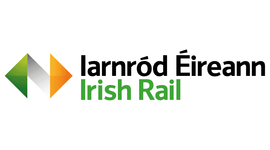 Irish rail vector logo