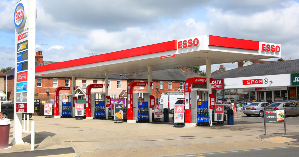 Refurbishing and rebranding over 5,000 petrol pumps for Esso… Aura
