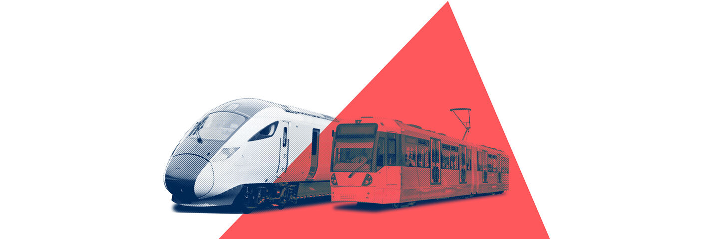 OnTrack Web Header Train and Tram Aura Brand Solutions Design