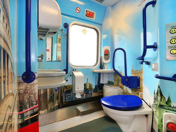 Rail livery, train graphics, wraps & labels for inside & out Aura