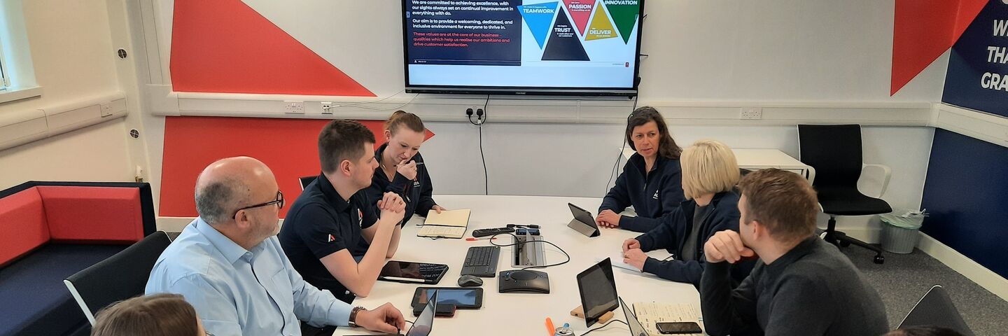 Aura Brand Solutions Board Room Meeting