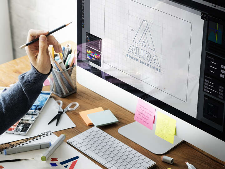 Creative design & branding solution design services Aura