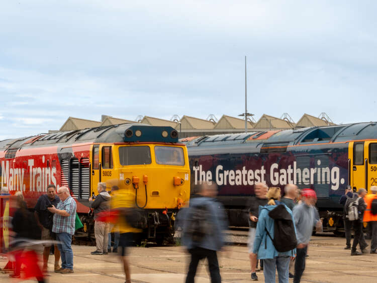 People Arrive at The Greatest Gathering