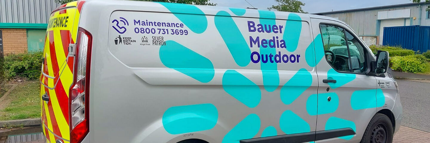 Bauer Media Outdoor Maintenance Van