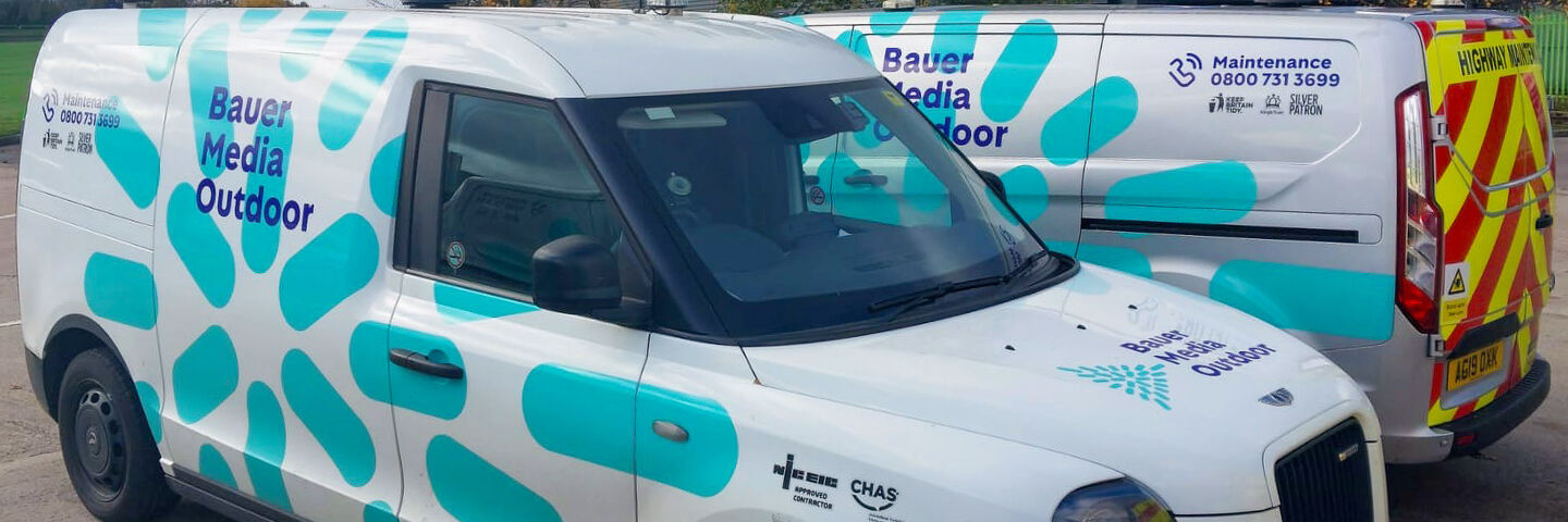 Bauer Media Outdoor Rebranded Vans