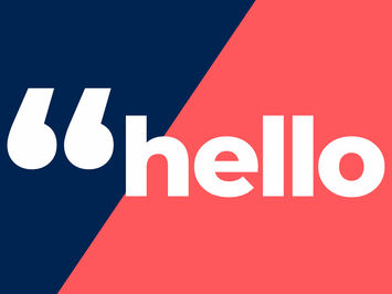 Aura Brand Solutions "Hello" Launch Header