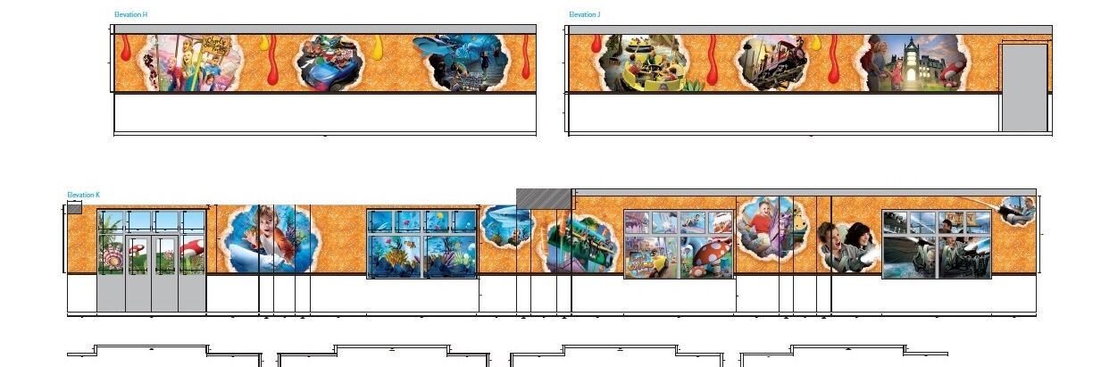 Train Carriage Flat Design Drawings