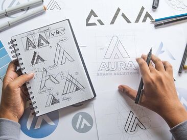 Aura Logo Design concept