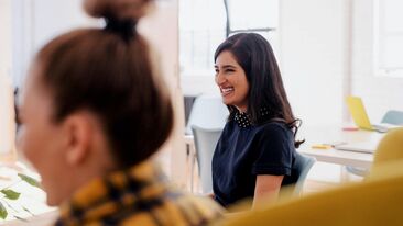 open space office meeting mental health support