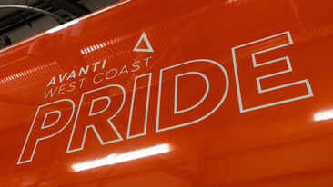 Avanti West Coast and Aura celebrate Pride month with special livery