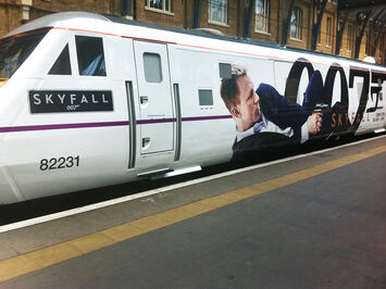 Skyfall 007 train named to launch new Bond DVD release