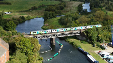 Porterbrook HydroFLEX train livery mainline testing wrap