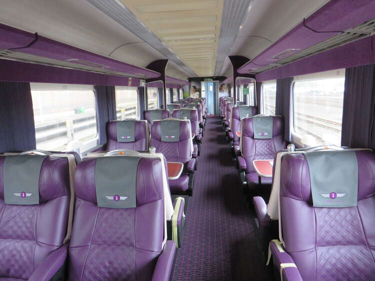 Grand Central Trains 1st Class carriage refurbishment