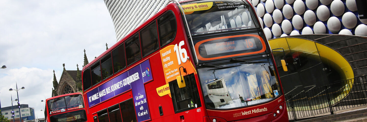 High quality printed wraps on buses and coaches