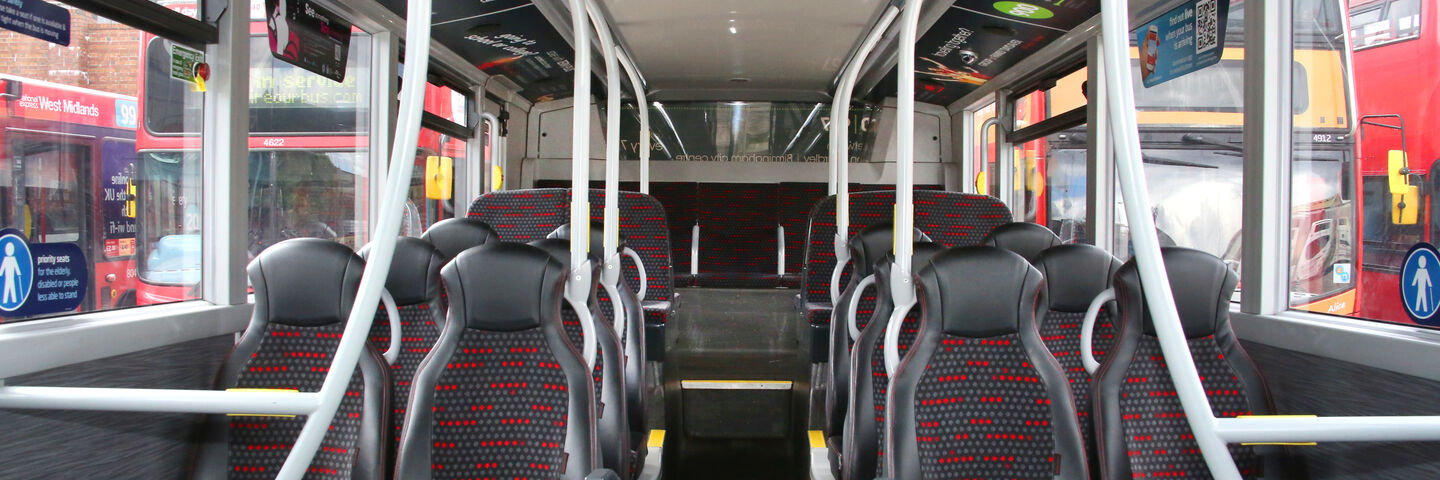 National Express Coach interior