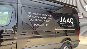 JAAQ Charity Van Wrap
