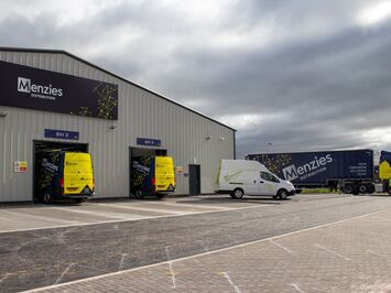 Menzies Depot Signage and Fleet 2