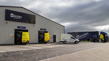 Menzies Depot Signage and Fleet 2