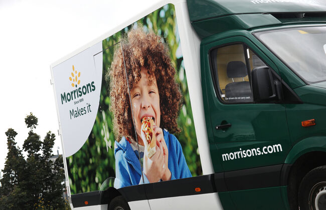 Morrison's Box Van Livery