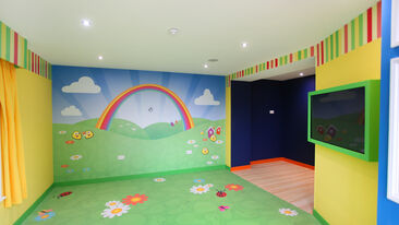 Finished redesign for flowery room at Alton Towers