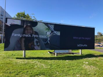 Eurotunnel billboard